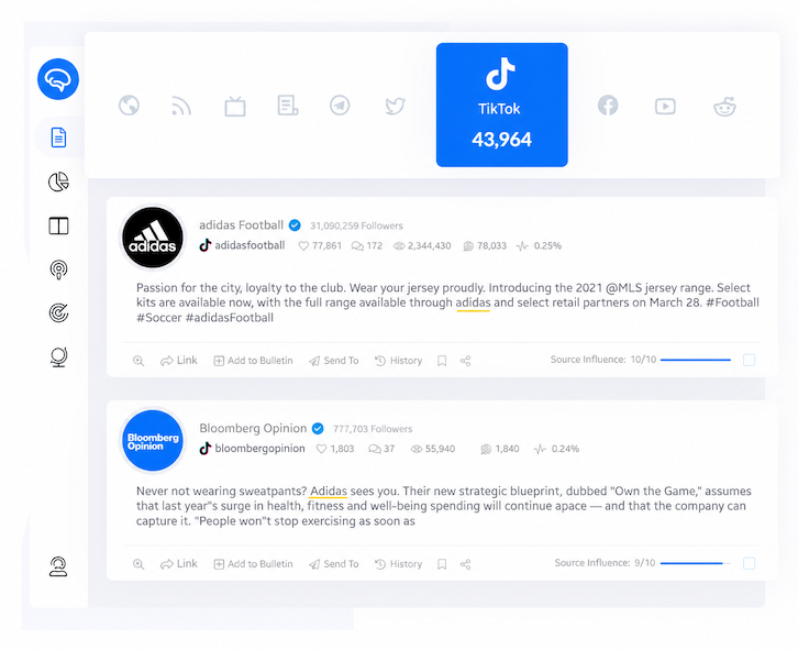 Daily gathering of TikTok videos and sounds