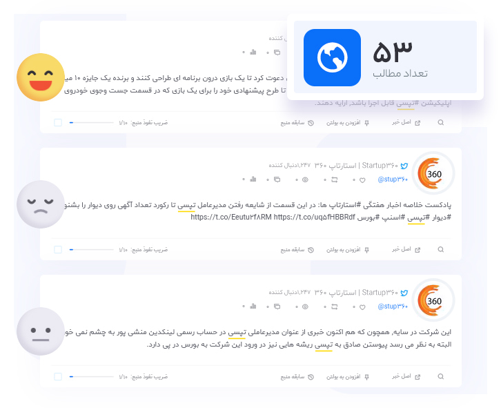تحلیل احساسات در توییتر