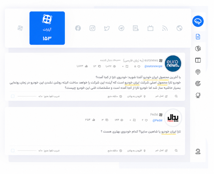 نرم‌افزار رصد و پایش ویدئوهای آپارات زلکا